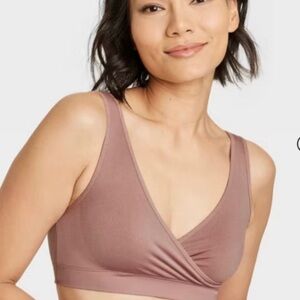 Auden Dusty Rose Wrap Bralette